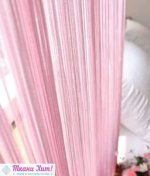 Кисея однотонная "розовая"