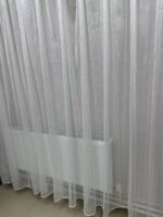 Тюль "Живые нити", шампань/золото